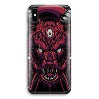 Hell Hound and Serpents: iPhone Xs Volledig Geprint Hoesje