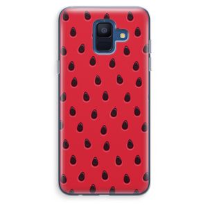 Watermelon: Samsung Galaxy A6 (2018) Transparant Hoesje