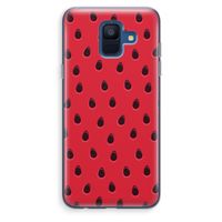 Watermelon: Samsung Galaxy A6 (2018) Transparant Hoesje Watermelon: Samsung Galaxy A6 (2018) Transparant Hoesje