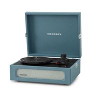 Crosley Voyager Portable Retro Platenspeler - Washed Blue BLUETOOTH IN (B-STOCK) - thumbnail