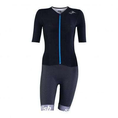 Sailfish Aerosuit pro trisuit korte mouw zwart dames M