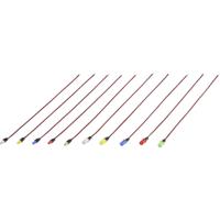 TRU COMPONENTS TC-6649284 LED-assortiment Geel, Blauw, Rood, Groen, Wit Rond 3 mm, 5 mm - thumbnail