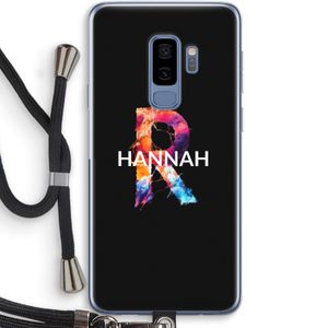 Abstract Spectrum: Samsung Galaxy S9 Plus Transparant Hoesje met koord
