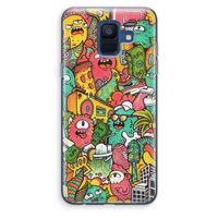 Vexx City: Samsung Galaxy A6 (2018) Transparant Hoesje