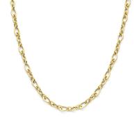 14k Geelgouden Collier - Elegant en Tijdloos met 10 mm Schakelbreedte