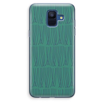 Swirls: Samsung Galaxy A6 (2018) Transparant Hoesje