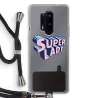 Superlady: OnePlus 8 Pro Transparant Hoesje met koord