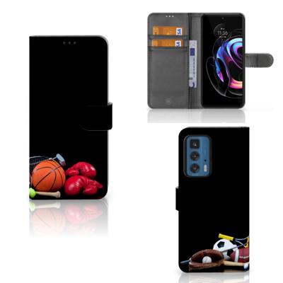Motorola Edge 20 Pro | Wallet Case | met Pasjes | Sports