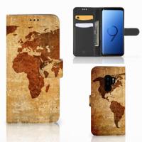 Samsung Galaxy S9 Plus | Flip Cover | Wereldkaart