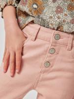 Mom fit MorphologiK medium meisjesbroek roze (poederkleur)