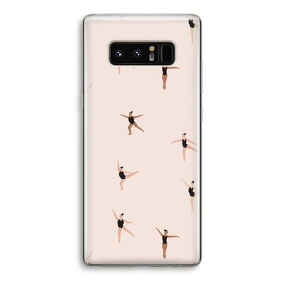 Dancing #1: Samsung Galaxy Note 8 Transparant Hoesje