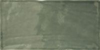 Tegelsample: Jabo Atmosphere Olive wandtegel 12.5x25cm