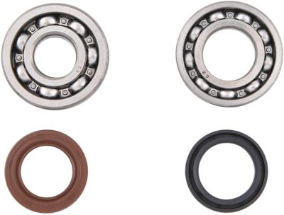 ALL BALLS Racing Crankshaft bearing set ab 24-1072 with simmerrings