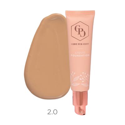 Cent Pur Cent Liquid Mineral Foundation SPF30 2.0 30ml Cent Pur Cent Liquid Mineral Foundation SPF30 2.0 30ml