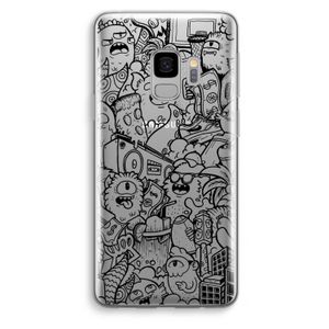 Vexx Black City : Samsung Galaxy S9 Transparant Hoesje