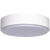 LED Plafondlamp Rond 20W - Koud Wit 6500K - Aluminium Mat Wit
