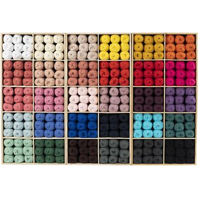 Creativ Company Katoengaren, diverse kleuren, 360 bol/ 1 doos