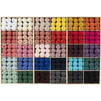 Creativ Company Katoengaren, diverse kleuren, 360 bol/ 1 doos