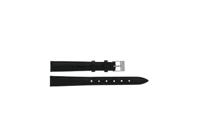Horlogeband Universeel C015-XL Leder Zwart 12mm