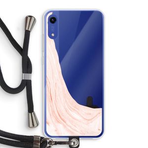 Peach bath: Honor Play 8A Transparant Hoesje met koord