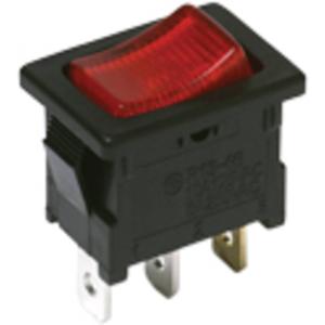 C & K Switches DA102J12S215DQF Wipschakelaar 125 V/AC 16.00 A 1x aan/uit 1 stuk(s) Bulk