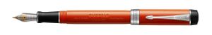 Vulpen Parker Duofold Classic Vintage big red lacquer 18k CT medium