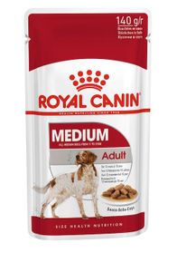Royal Canin Medium Adult hondenvoer Natvoer (10x140g)