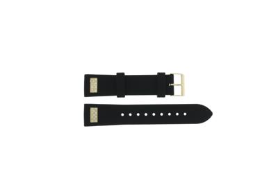 Horlogeband Guess W1160L1 / Lady Frontier Rubber Zwart 20mm