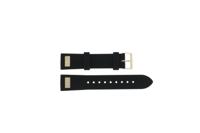 Horlogeband Guess W1160L1 / Lady Frontier Rubber Zwart 20mm
