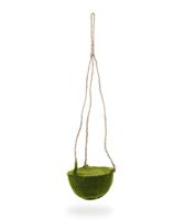Kunstmos hangmand 10cm met touw Kunstmos hangmand 10cm met touw