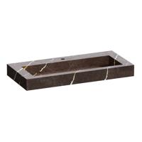 Wastafel Topa Artificial Marble 100 Copper Brown Topa