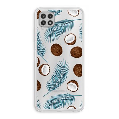 Kokosnoot roze: Samsung Galaxy A22 4G Transparant Hoesje