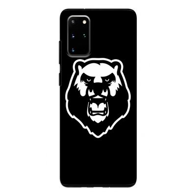 Angry Bear (black): Samsung Galaxy S20 Plus Tough Case