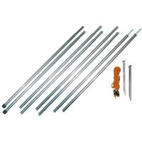 Eurotrail luifelset aluminium 150cm - 3 delig - 2 stuks