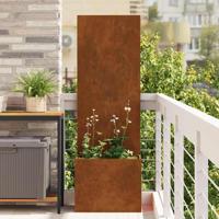 Tuin Privacy Screen Fretwerk Roestig 50 x 140 cm Cortenstaal