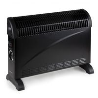 Domo DO7350CH electrische verwarming Binnen Zwart 2000 W Convector elektrisch verwarmingstoestel - thumbnail