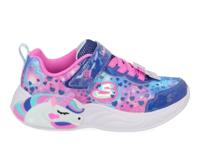Skechers S lights Unicorn Dreams Hear NVMT Roze maat 33