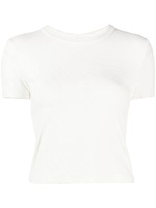 Alexander Wang haut en maille à logo jacquard - Blanc