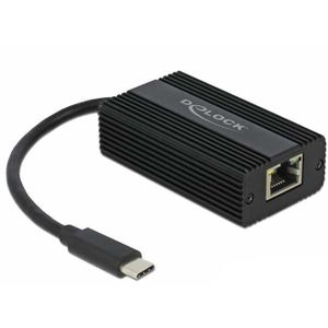 DeLOCK USB-C male > 2.5 Gigabit LAN adapter 0,135 meter