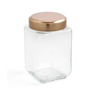 Blik Quid B&w Koper Glas 1,25 L (6 Stuks) (Pack 6x)