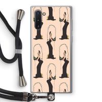 Pop Some Kim: Samsung Galaxy Note 10 Transparant Hoesje met koord