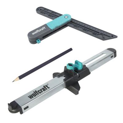 Wolfcraft Wolfcraft Projectset &apos;Hoeken overdragen en laminaat inpassen&apos; - 8660000
