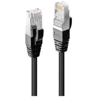 LINDY 45609 RJ45 Netwerkkabel, patchkabel CAT 6 S/FTP 20.00 m Zwart 1 stuk(s) - thumbnail