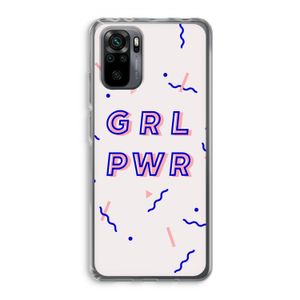 GRL PWR: Xiaomi Redmi Note 10 Pro Transparant Hoesje