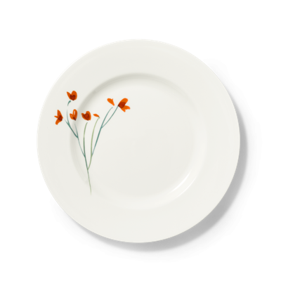 DIBBERN - Impression Red Flower Classic - Dinerbord 28cm