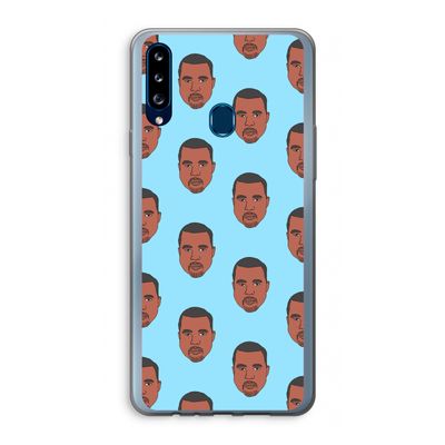 Kanye Call Me?: Samsung Galaxy A20s Transparant Hoesje