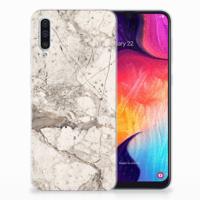Samsung Galaxy A50 | TPU | Siliconen hoesje | Marmer Beige