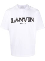 Lanvin t-shirt à logo brodé - Blanc - thumbnail