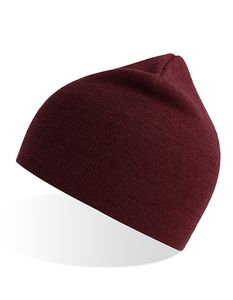 Atlantis AT102 Holly Beanie - Burgundy-Melange - One Size