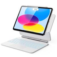 iPad 11” (A18) 2026 Rebound Magnetic Keyboard Case - US Layout-White